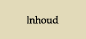 Inhoud
